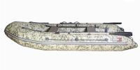 Надувная ПВХ лодка X-River Rocky 375 (пиксель, черная фурнитура) + дублирование тканью ПВХ дна