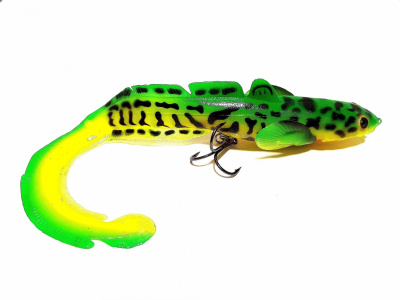 Силиконовая приманка Savage Gear 3D Burbot Fast Singing 25cm 75gr Firetiger FS