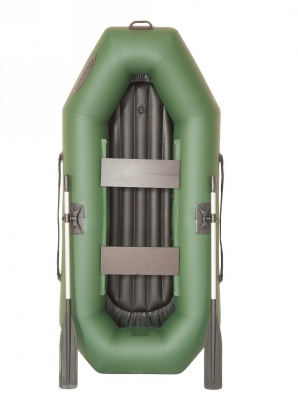 Лодка гребная Лоцман С-260 ВНД (зеленый)