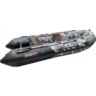 Лодка ПВХ Хантер 350 ПРО Камуфляж