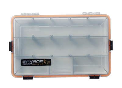 Коробка Savage Gear WP Lurebox 4B Smoke 27.5x18x5см, арт.74224