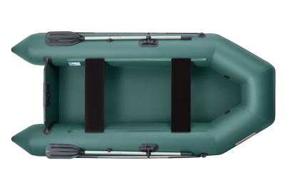 Лодка ПВХ Roger Standard 2800 с привальный брусом (зеленая)