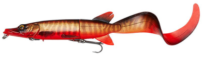 Силиконовая приманка Savage Gear 3D Hybrid Pike 17cm 47gr Sinking Red Belly