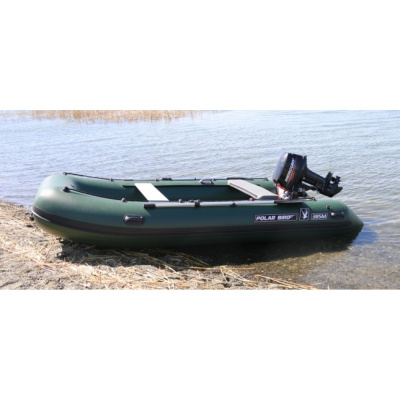 Лодка Polar Bird 385M Merlin НДНД Стеклокомпозит (зелёный)