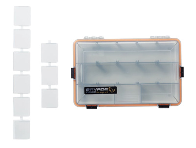 Коробка Savage Gear WP Lurebox 6B Smoke 35.5x23x9.2см, Арт.74226