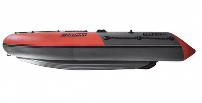 Надувная лодка Boatsman BT340ASR Sport (графитово - красный)