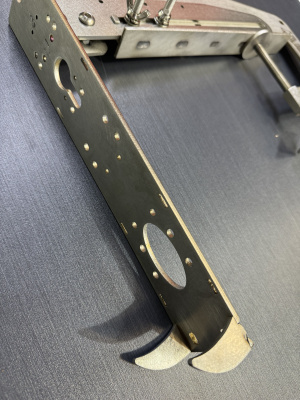 Универсальная Струбцина (Kemping.by) для крепления датчика эхолота быстросъемная из нержавеющей стали