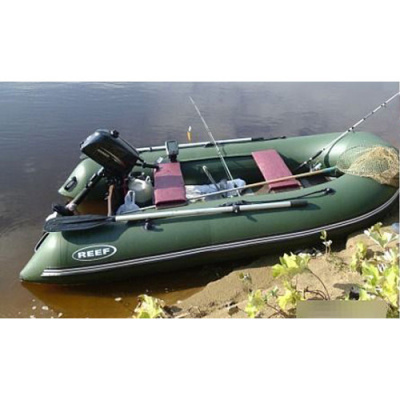 Надувная лодка ПВХ Риф 290K (слань-книжка)