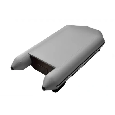 Лодка ПВХ Roger Standard 2800 с привальный брусом (серая)