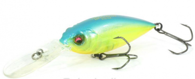 Воблер Megabass Deep-Six blue back chart candy