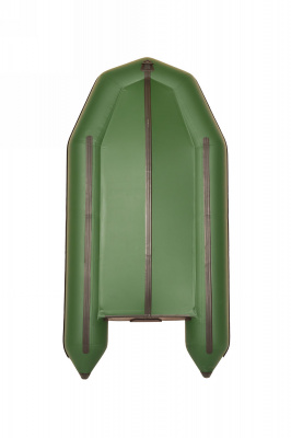Лодка моторная килевая Лоцман М-320 ЖС (зелёный)