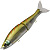 Воблер Daiwa Gan Craft AJ Jointed Claw 148S Golden Gigo