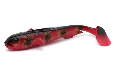 Силиконовая приманка Savage Gear LB 3D Goby Shad 23cm 96gr Red Bullhead UV/ 1 штука
