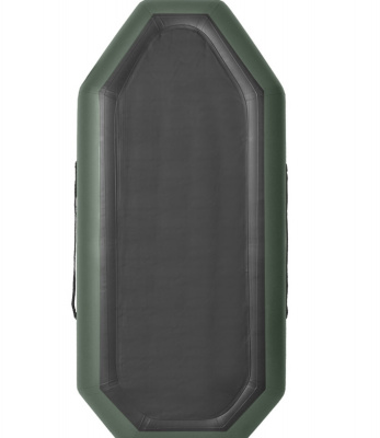 Лодка гребная под мотор Лоцман Стандарт 240 (зелёный)