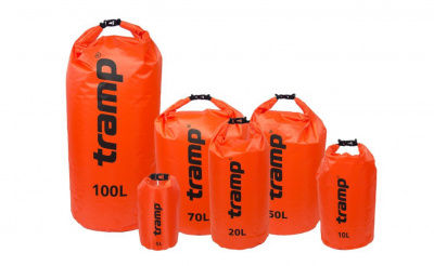 Гермомешок Tramp PVC Diamond Rip-Stop 100 л (TRA-210-orange)