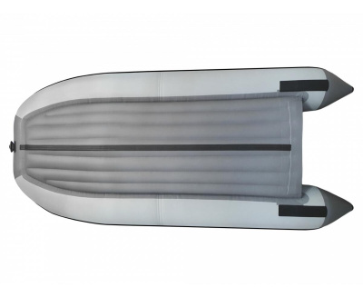 Лодка Grouper GR 350 НДНД (серо-светлосиний) модель 2026г