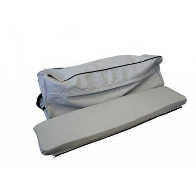 Мягкая накладка на банку с сумкой для лодок Polar Bird (серый)