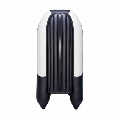 Лодка ПВХ Ривьера Компакт 3200 НДНД "Комби" светло-серый/черный