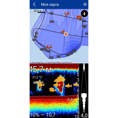 Эхолот Практик 7 BWF