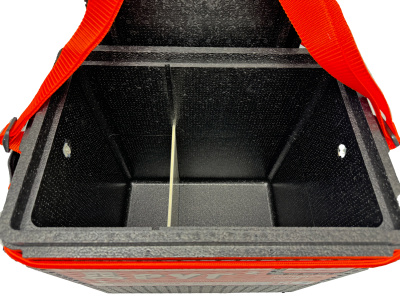 Рыболовный ящик-поплавок Camping World "Друг-2" 30л цвет чёрный (в комплекте резинка и карман для полезных мелочей и самоспасатель Друг)