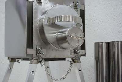 Печь Берег для палатки  "Экономка" Мини (без экранов - труба 65мм)