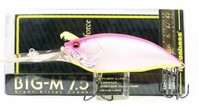 Воблер Megabass Big-M 7.5 Jukucho Pink