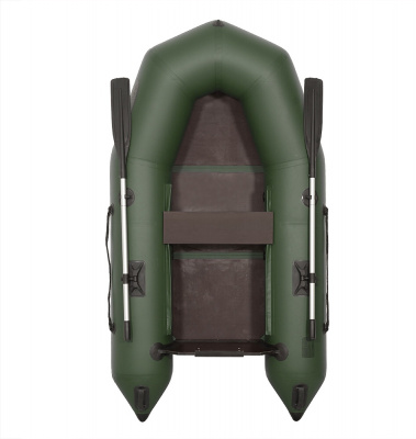 Лодка моторная Лоцман М-240 ЖС (зелёный)