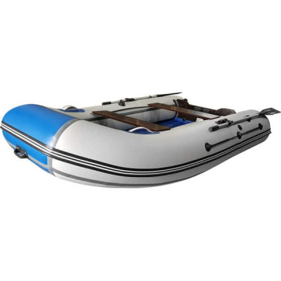 Лодка ПВХ ORCA 305НД (серо - синий)