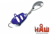 Тейл-Спиннер НАШ ТС-1 10g #Синий-Белый
