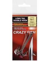 Двойной крючок CF Long Tail Double Hook №3/0 3шт
