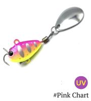 Тейл-спиннер UF Studio Hurricane 14 g. Pink Chart