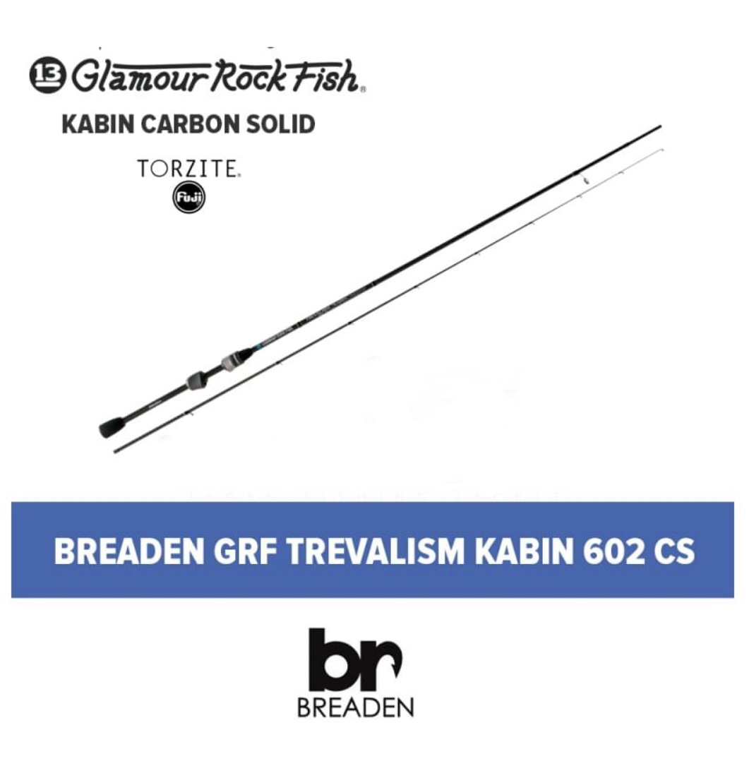 Спиннинг Breaden GRF Trevalism Kabin 602 CS-TIP 1.89m 0-6gr купить