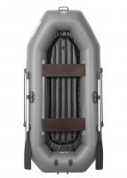 Лодка гребная Лоцман С-260 ВНД (серый)