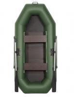 Лодка гребная Лоцман С-280 ЖС (зелёный)