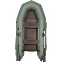 Лодка моторная Лоцман Профи 270 ЖС (зелёный)
