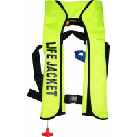 Самонадувающийся спасательный жилет Life Jacket (салатовый)