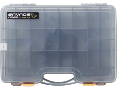 Коробка Savage Gear Lurebox 2 Sided Smoke Large 29.5x20.5x6.2cm Арт.74223