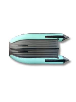 Лодка ПВХ ORCA 305НД (бирюзово - серый)