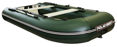 Лодка Polar Bird 340М (Лайт) Стеклокомпозит (Зелёный)