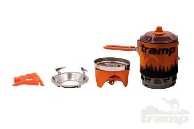 Система для приготовления пищи Tramp 800 мл (orange)