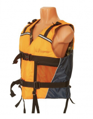 Жилет спасательный Ковчег Тритон двусторонний до 90 кг