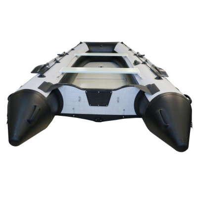 Лодка Polar Bird 360М New Merlin Стеклокомпозит (черно-белый) модель 2025 г + рым/ролик