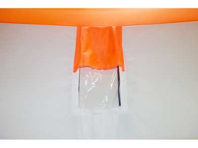 Зимняя палатка Призма Премиум STRONG (2-сл) 225*215 (бело-оранжевый)