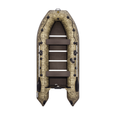 Лодка ПВХ Ривьера Компакт 3600 СК "Камуфляж" камыш