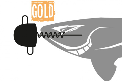 Рыболовное грузило X Sinker's GOLD 10gr (2шт)
