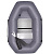 Лодка гребная Polar Bird 190 Т СС Teal Стеклокомпозит (серый)