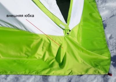 Зимняя палатка Лотос КубоЗонт 4 Компакт Термо (260х260/215 см)