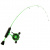 Зимняя удочка с катушкой 13 Fishing Tickle Stick Combo RP2-25MH-LH