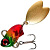 Тейл-спиннер Narval Buzzing Bug 7gr #005-Dark Traffic Light