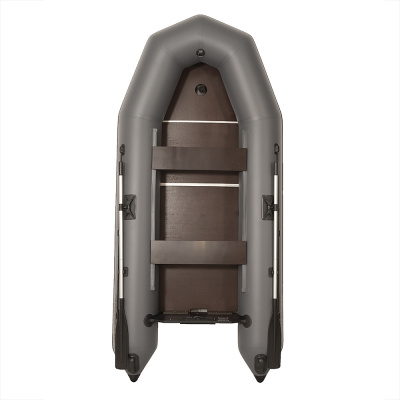 Лодка моторная килевая Лоцман М-320 ЖС (серый)
